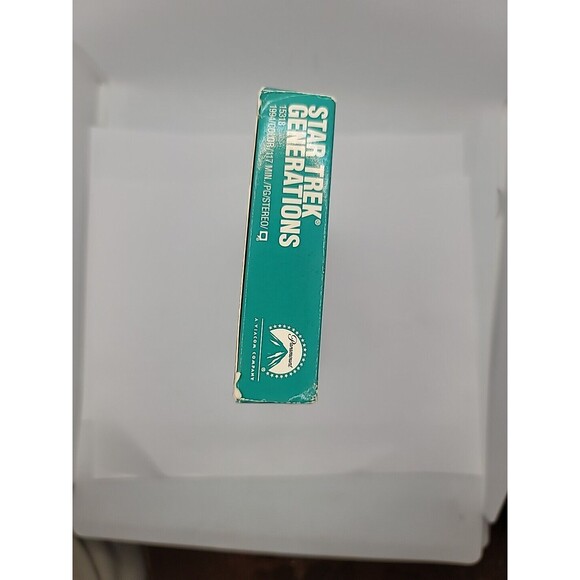 Sealed Vintage Star Trek Generations Wideacreen VHS Tape 1995 - Picture 5 of 9